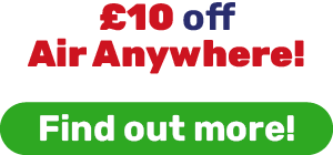 £10 off Air Anywhere!