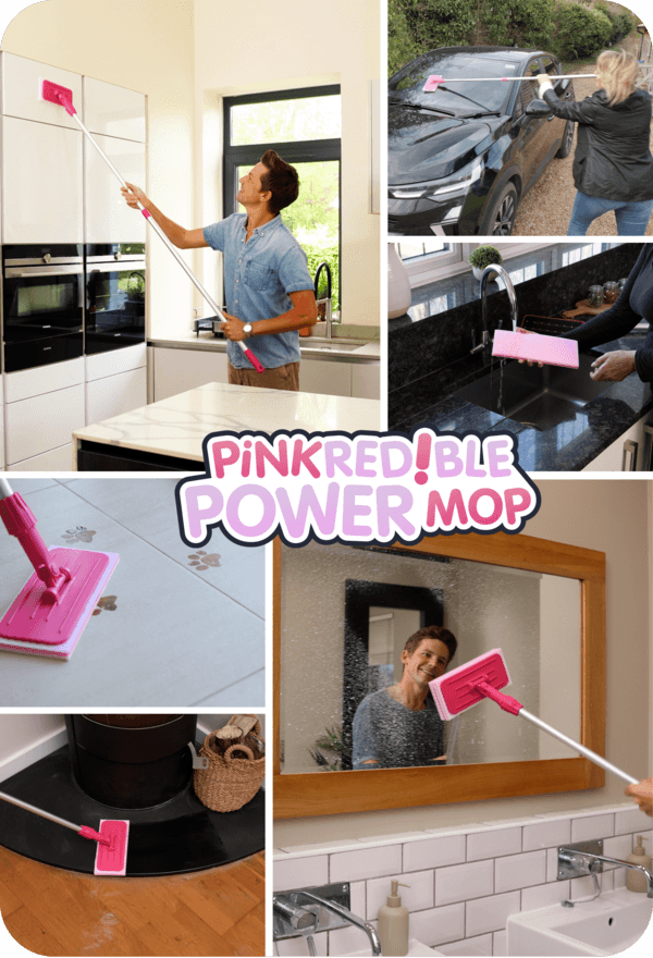 Pinkredible Power Mop