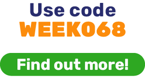 Use code WEEK068