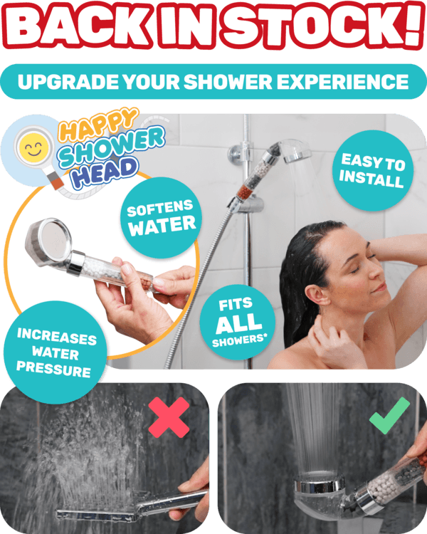 Happy Shower Head 