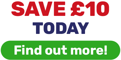 SAVE £10 today