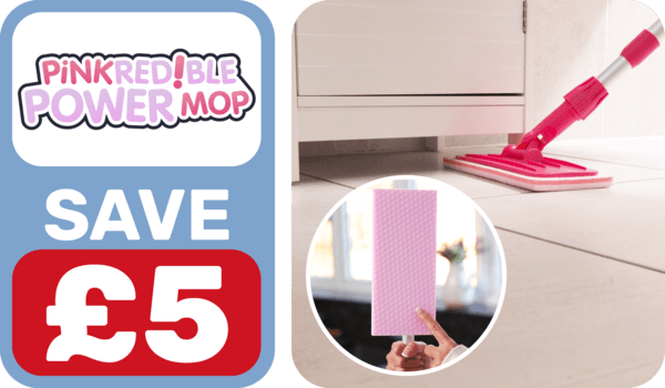 Pinkredible Power Mop