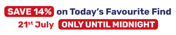 SAVE 14% on Today's Favourite Find