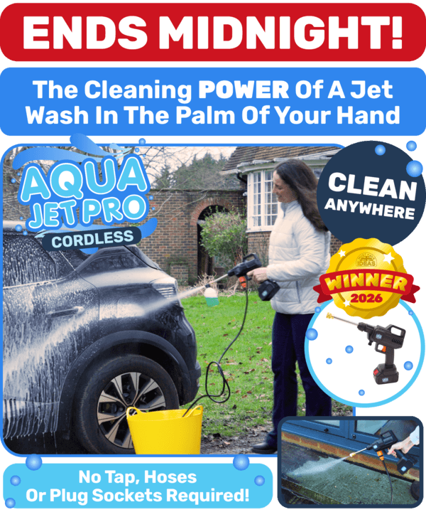 Aqua Jet Pro Cordless - ENDS MIDNIGHT