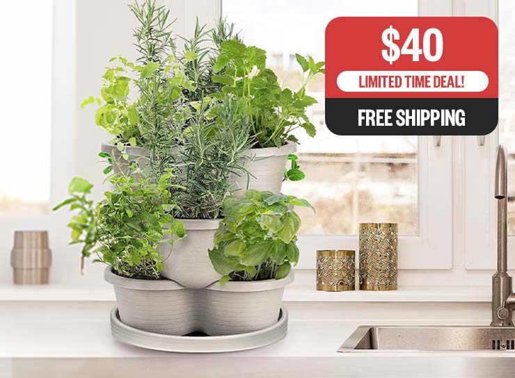 5-Tier Garden Planter Pots 