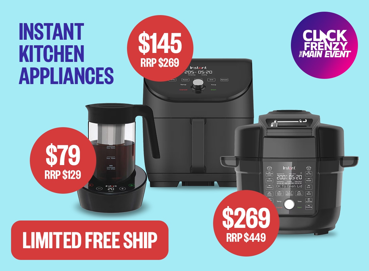 CLICK FRENZY: (RRP $449 | $269 | RRP $269 | $145 | RRP $129 | $79) | Limited Free Ship