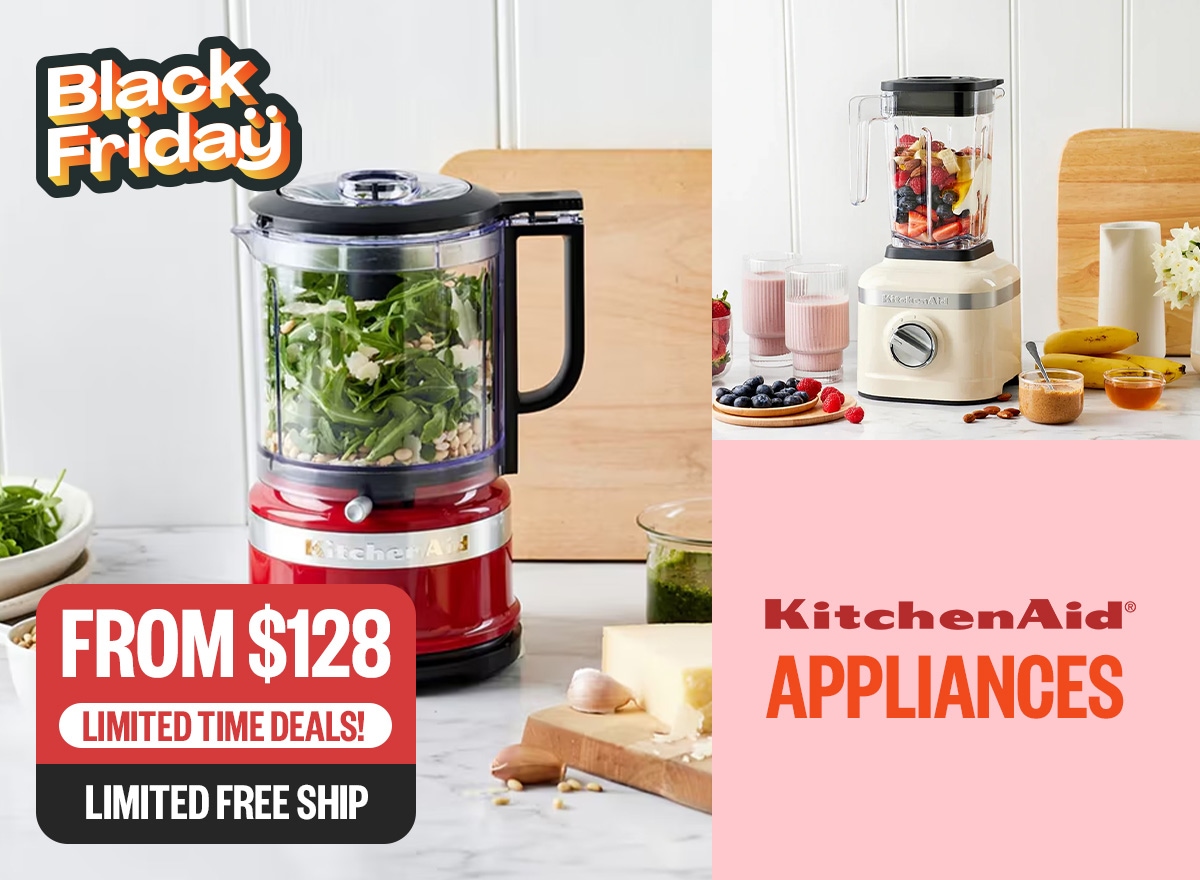 BFME: Limited Time Deals! | From $128 | Limited Free Ship | Logo: KitchenAid