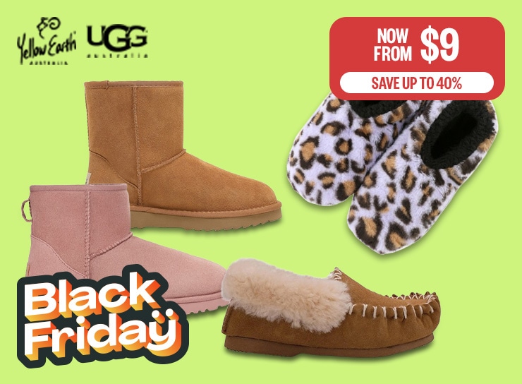 BFME:Now From $9 | Save up to 40% | Logos: UGG, Yellow Earth