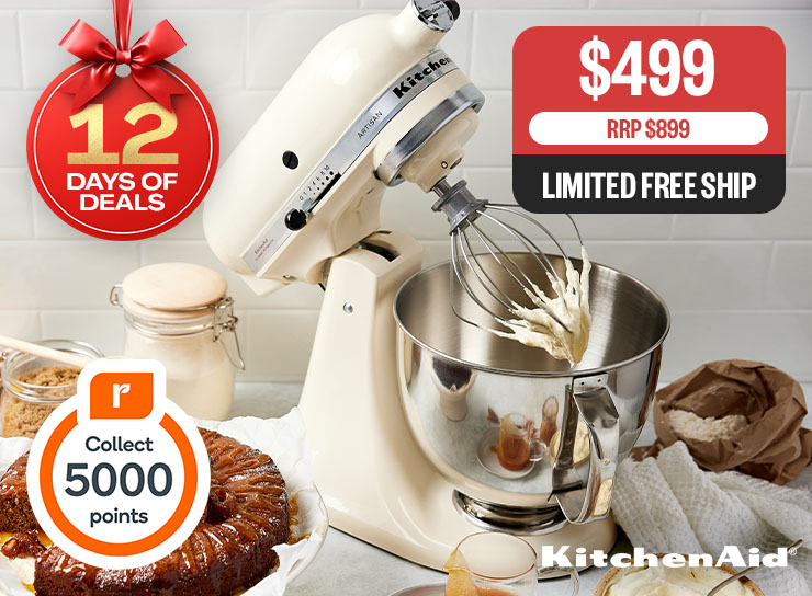 12DOD + POP: RRP $899 | $499 | Limited Free Ship | Logo: KitchenAid (5000 points)