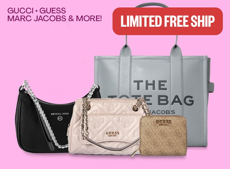 Limited Free Ship | Text Not Logos: Gucci, Guess, Marc Jacobs & More!