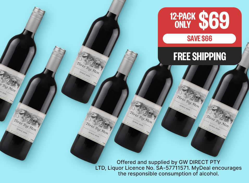 12-Pack Only $69 | Save $66 | Free Shipping | Fineprint: This Product is offered and supplied by GW DIRECT PTY LTD, Liquor Licence No. SA -57711571. MyDeal encourages the responsible consumption of alcohol.