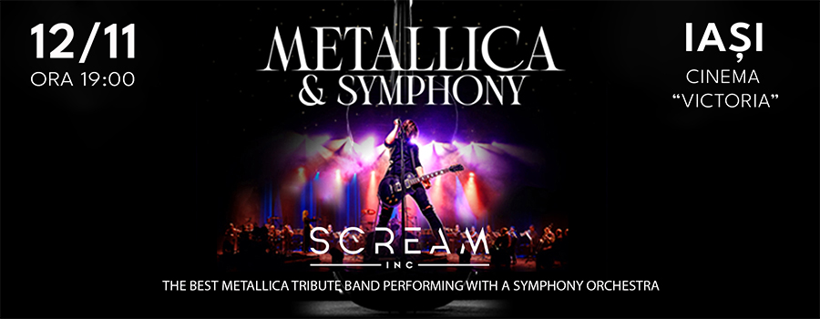 metallica symphony 12 noiembrie 2024 cinema victoria iasi html