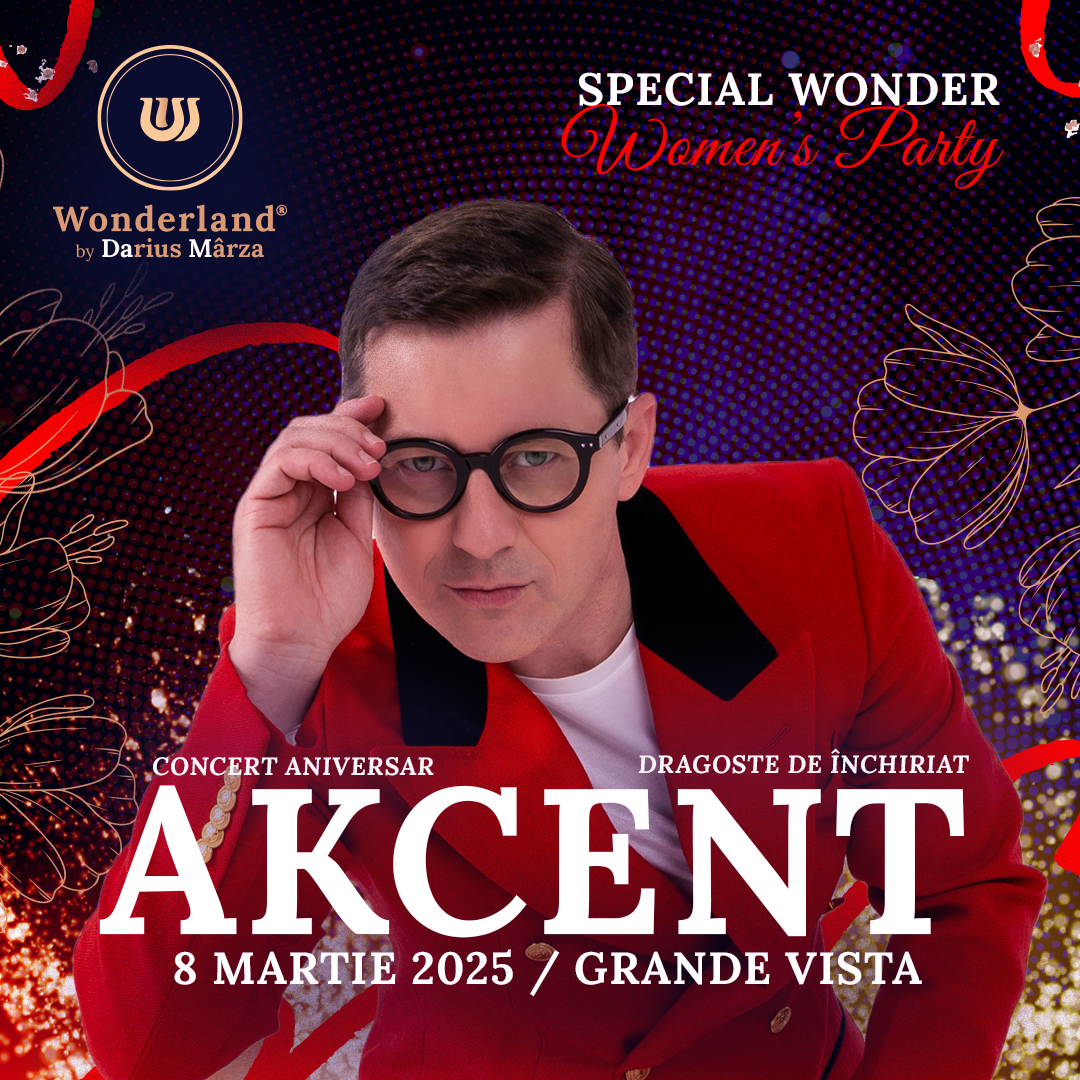 special wonder women s party adrian sina prezinta akcent concert aniversar special 8 martie 2025 sala grande vista wonderland cluj resort feleacu judetul cluj html