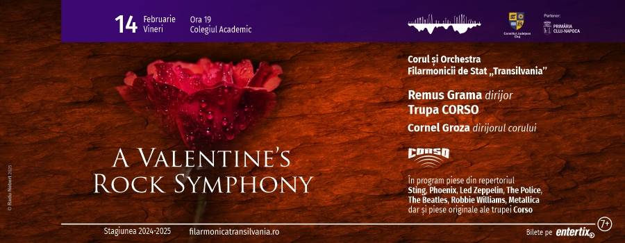 a valentine s rock symphony 14 februarie 2025 casa universitarilor sala auditorium maximum cluj napoca html