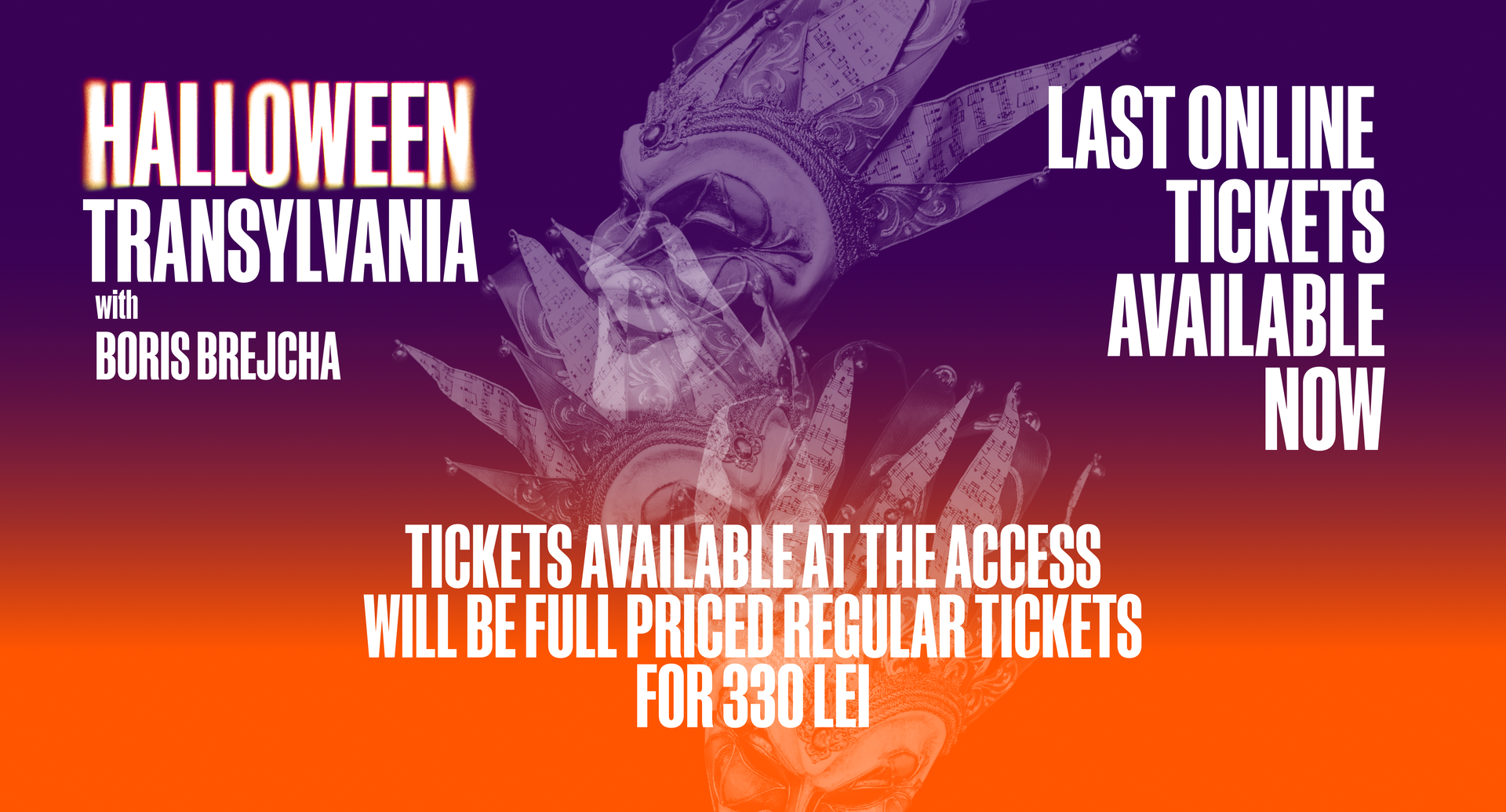 dua presents boris brejcha in cluj 31 octombrie 2025 bt arena cluj napoca html