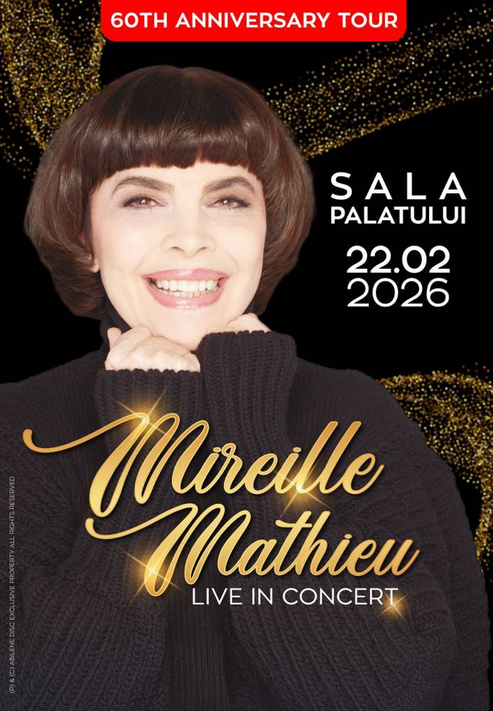 mireille mathieu live in concert 22 februarie 2026 sala palatului bucuresti htmll