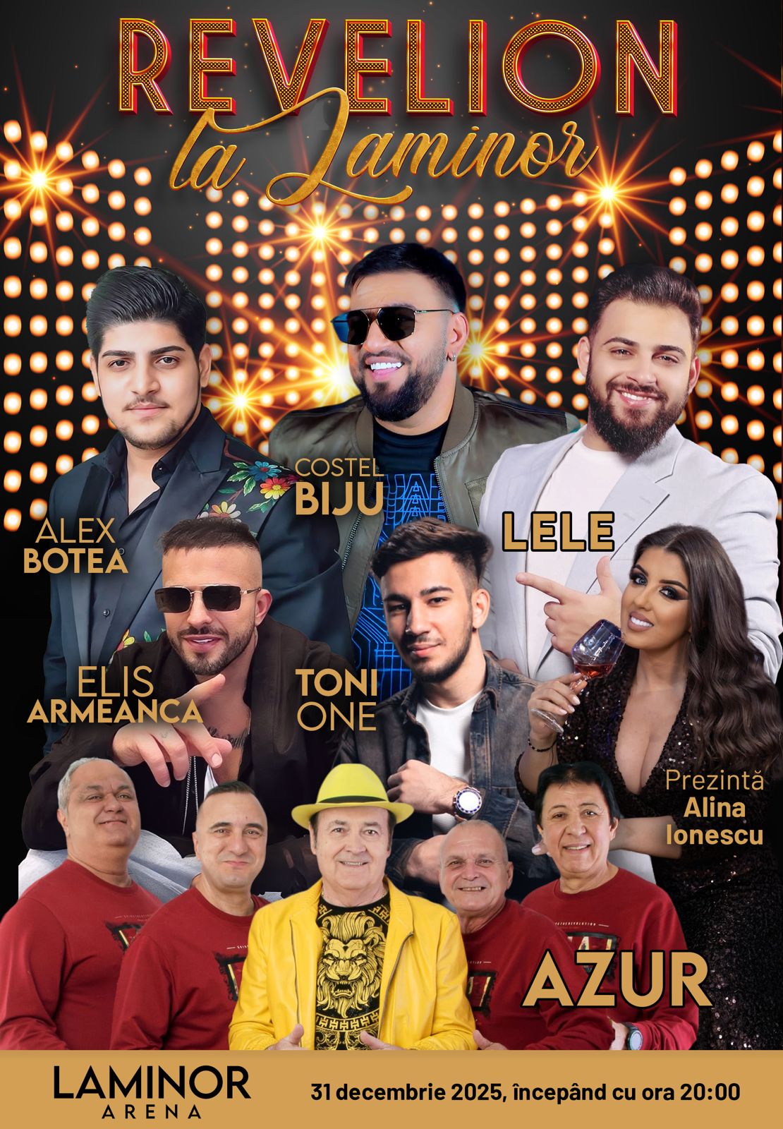 revelion la laminor 31 decembrie 2025 laminor arena bucuresti html