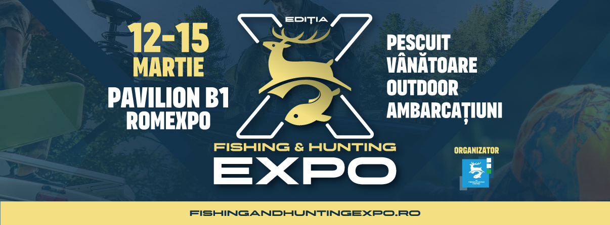 fishing hunting expo editia a 10 a 12 15 martie 2026 romexpo pavilion b1 bucuresti html