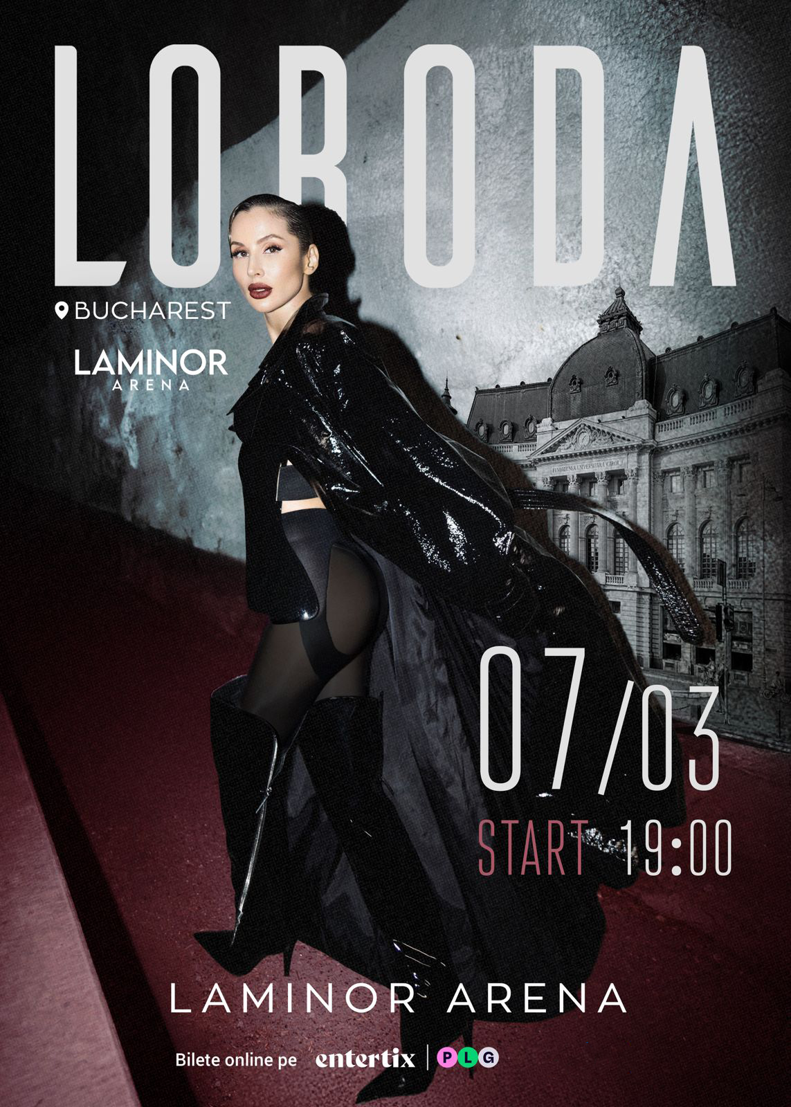 concert loboda 7 martie 2026 laminor arena bucuresti html