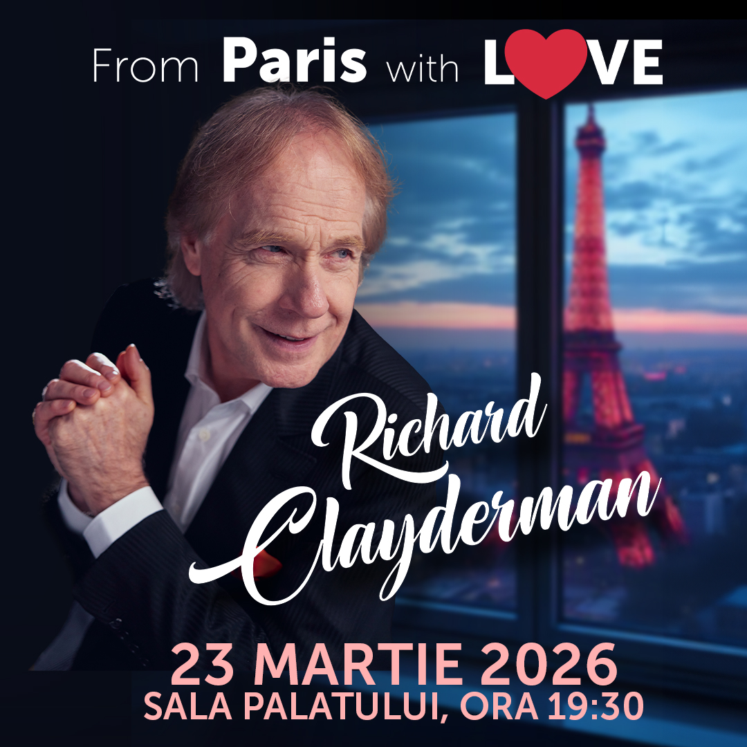 richard clayderman 23 martie 2026 sala palatului bucuresti html