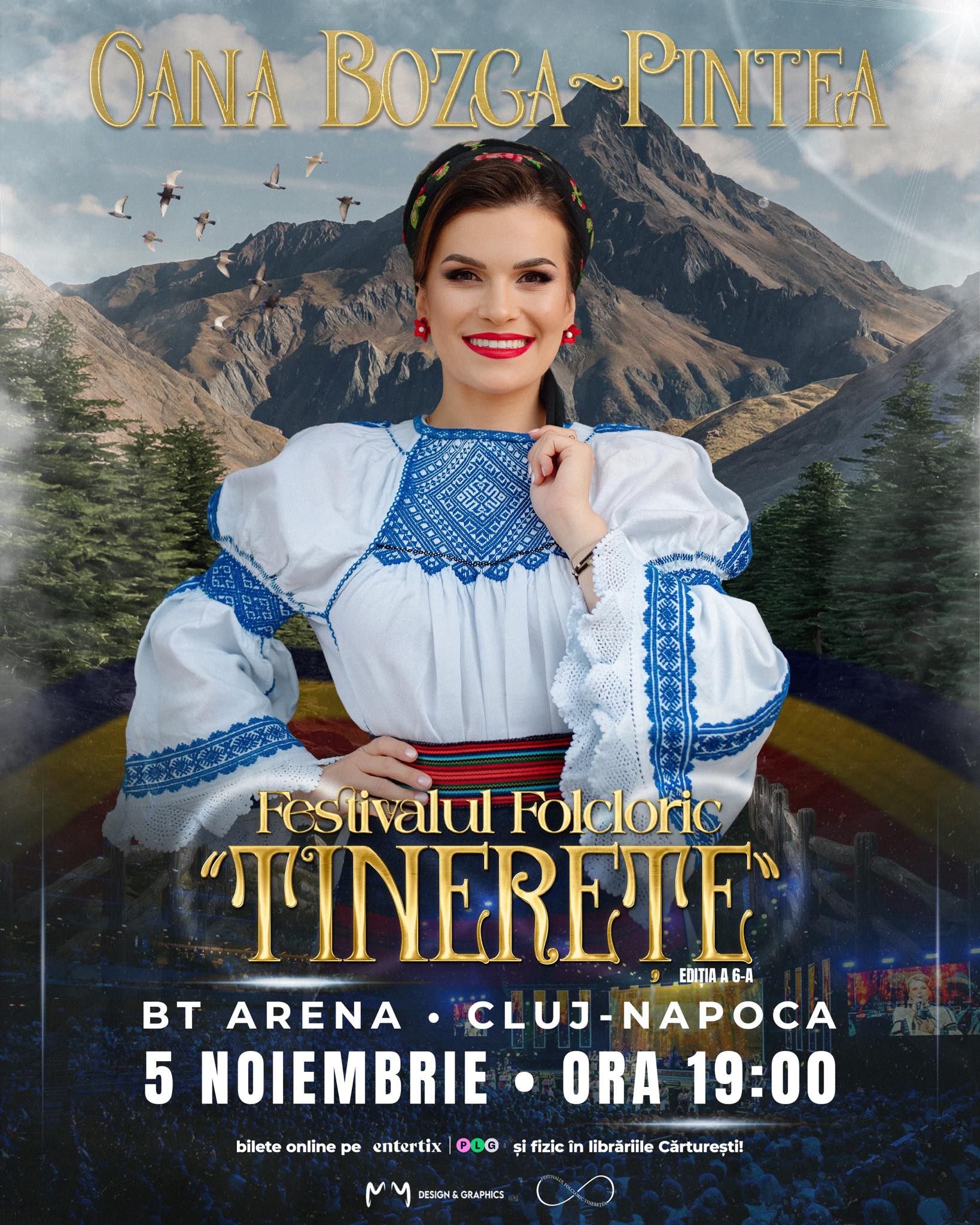oana bozga pintea festivalul folcloric tinerete editia a vi a 5 noiembrie 2026 bt arena sala polivalenta cluj napoca html