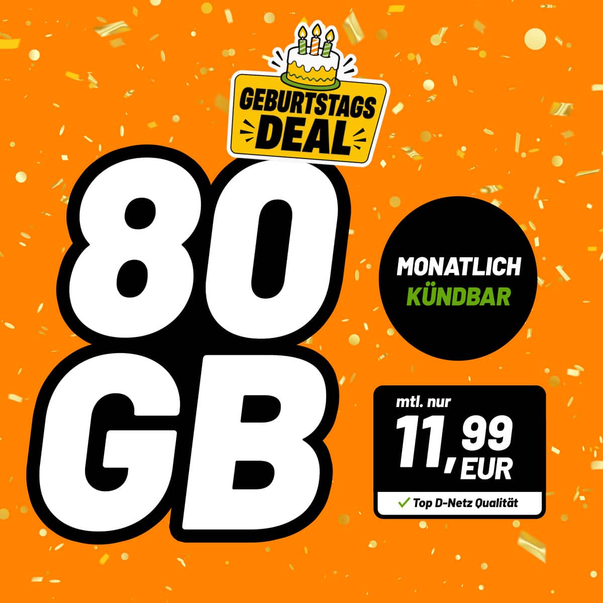30GB Allnet Telekom-Netz 9,99€