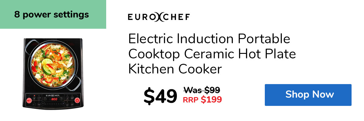 Electric Induction Portable Cooktop Ceramic Hot Plate Kitchen Cooker