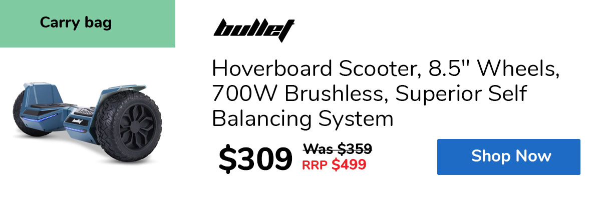 Hoverboard Scooter, 8.5" Wheels, 700W Brushless, Superior Self Balancing System