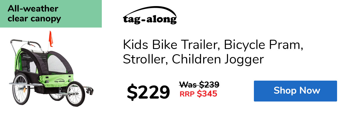 Kids Bike Trailer, Bicycle Pram, Stroller, Children Jogger