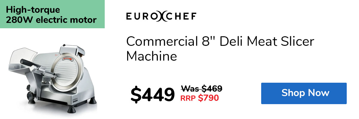 Commercial 8" Deli Meat Slicer Machine