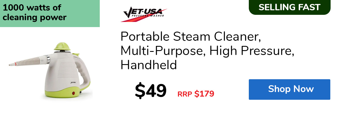 Portable Steam Cleaner Multi-Purpose High Pressure Handheld