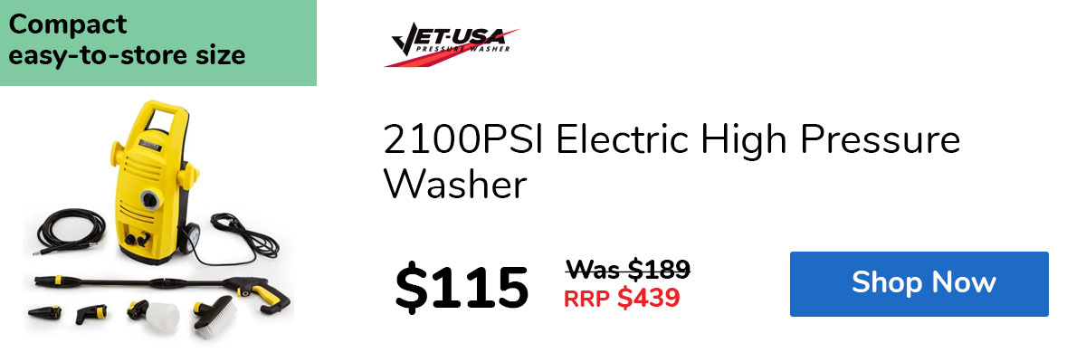 2100PSI Electric High Pressure Washer