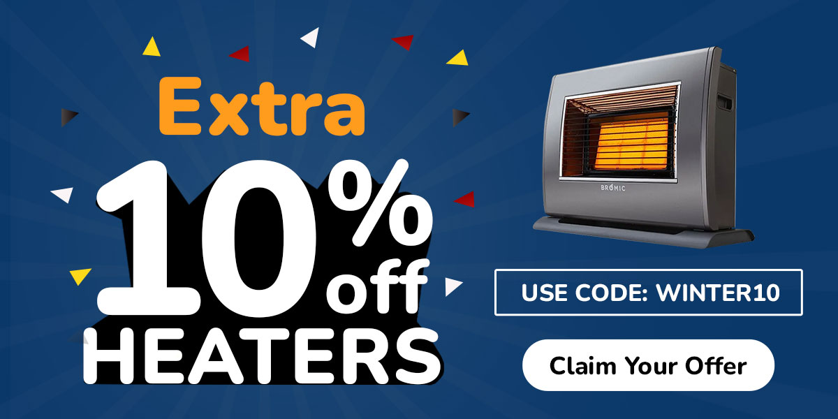 Extra 10% Off Heaters Use Code: WINTER10 Limited Time Only!