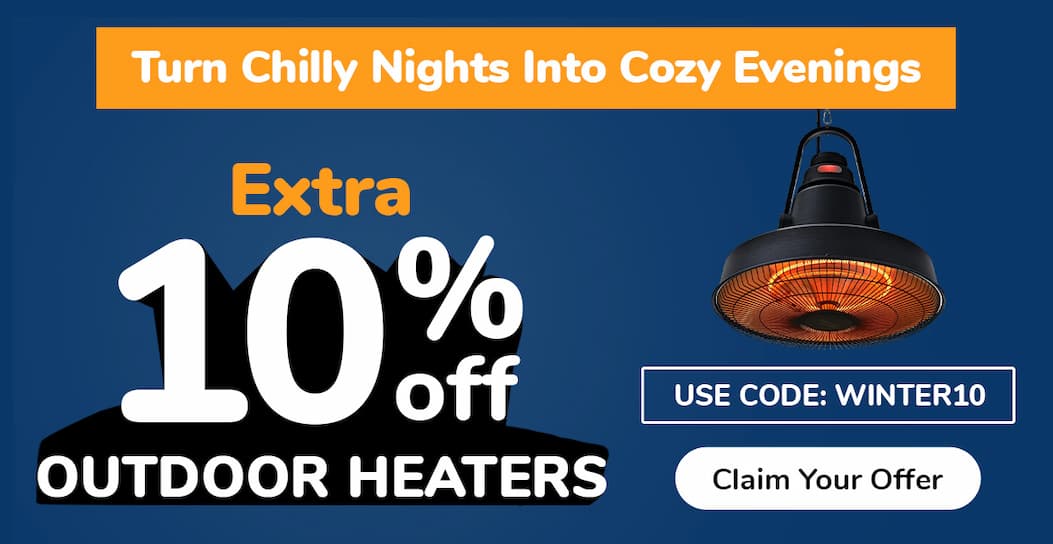 Extra 10% Off Heaters Use Code: WINTER10 Limited Time Only!