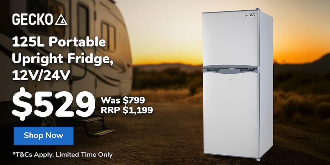125L Portable Upright Fridge, 12V/24V