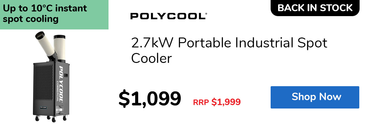 2.7kW Portable Industrial Spot Cooler