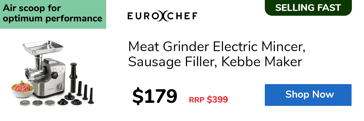 Meat Grinder Electric Mincer, Sausage Filler, Kebbe Maker