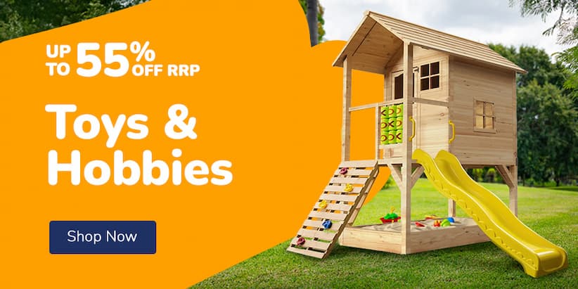 TOYS & HOBBIES UP TO 55% OFF RRP