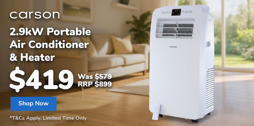 2.9kW Portable Air Conditioner & Heater