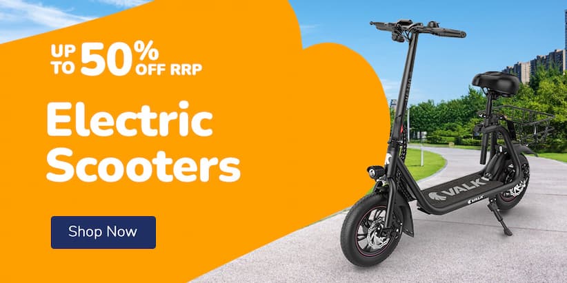 ELECTRIC SCOOTERS UP TO 50% OFF RRP
