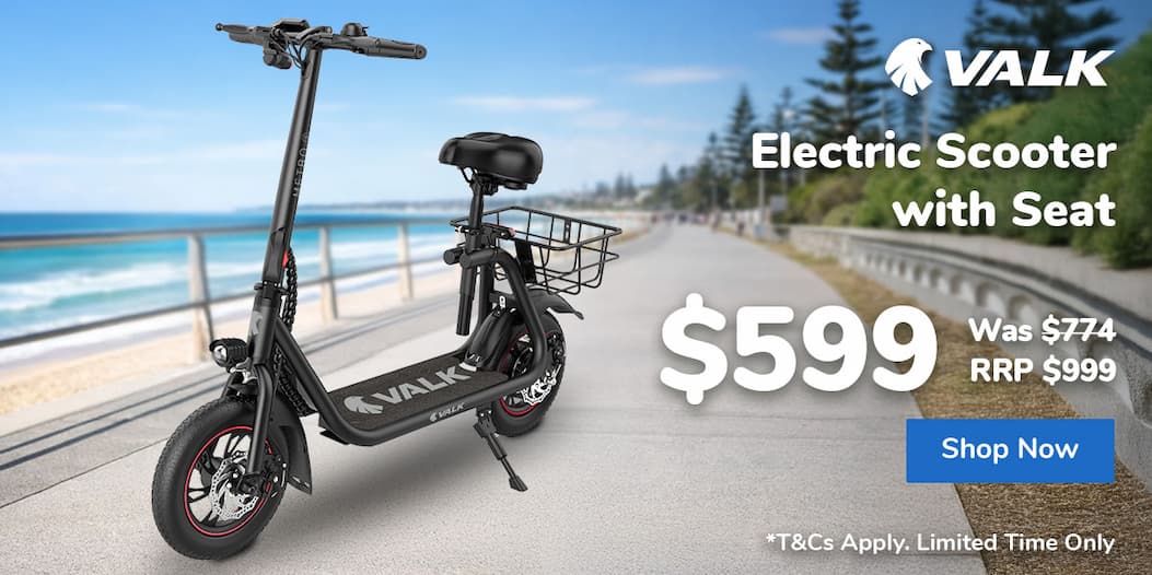 Electric Scooter with Seat