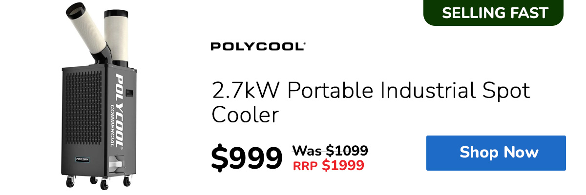 POLYCOOL 2.7kW Portable Industrial Spot Cooler