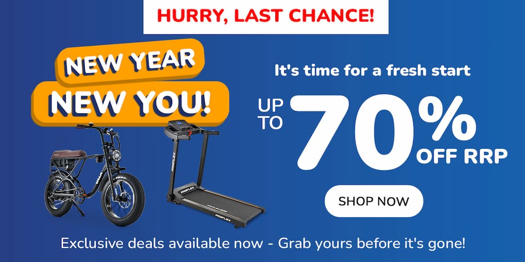 New Year New You Up To 70% Off RRP