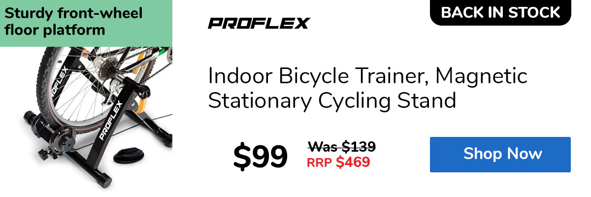 Indoor Bicycle Trainer, Magnetic Stationary Cycling Stand