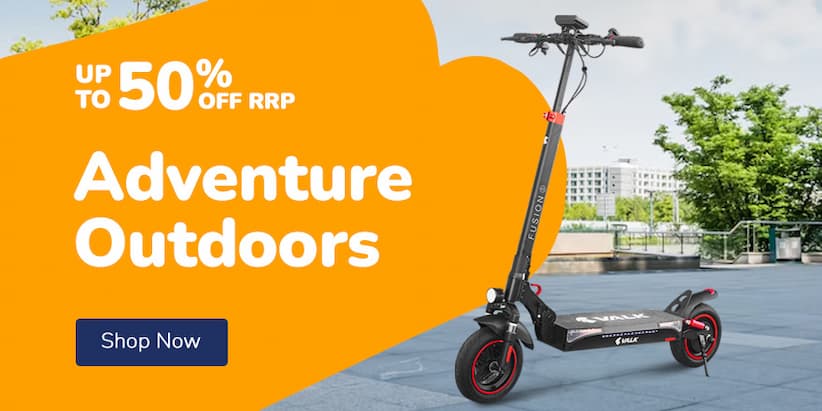ADVENTURE OUTDOORS UP TO 50% OFF RRP