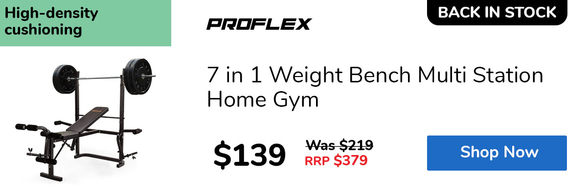 7 in 1 Weight Bench Multi Station Home Gym