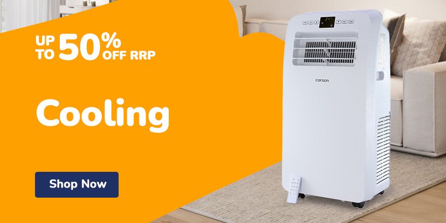 COOLING UP TO 50% OFF RRP