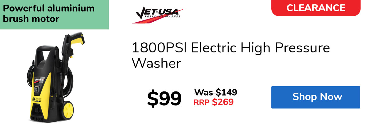 1800PSI Electric High Pressure Washer