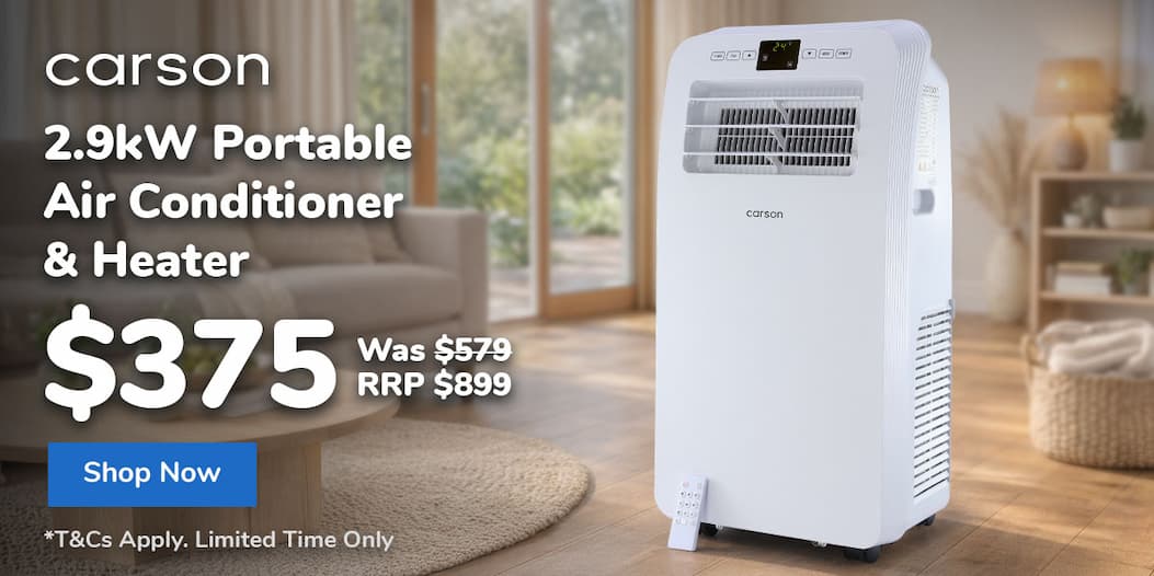 2.9kW Portable Air Conditioner & Heater