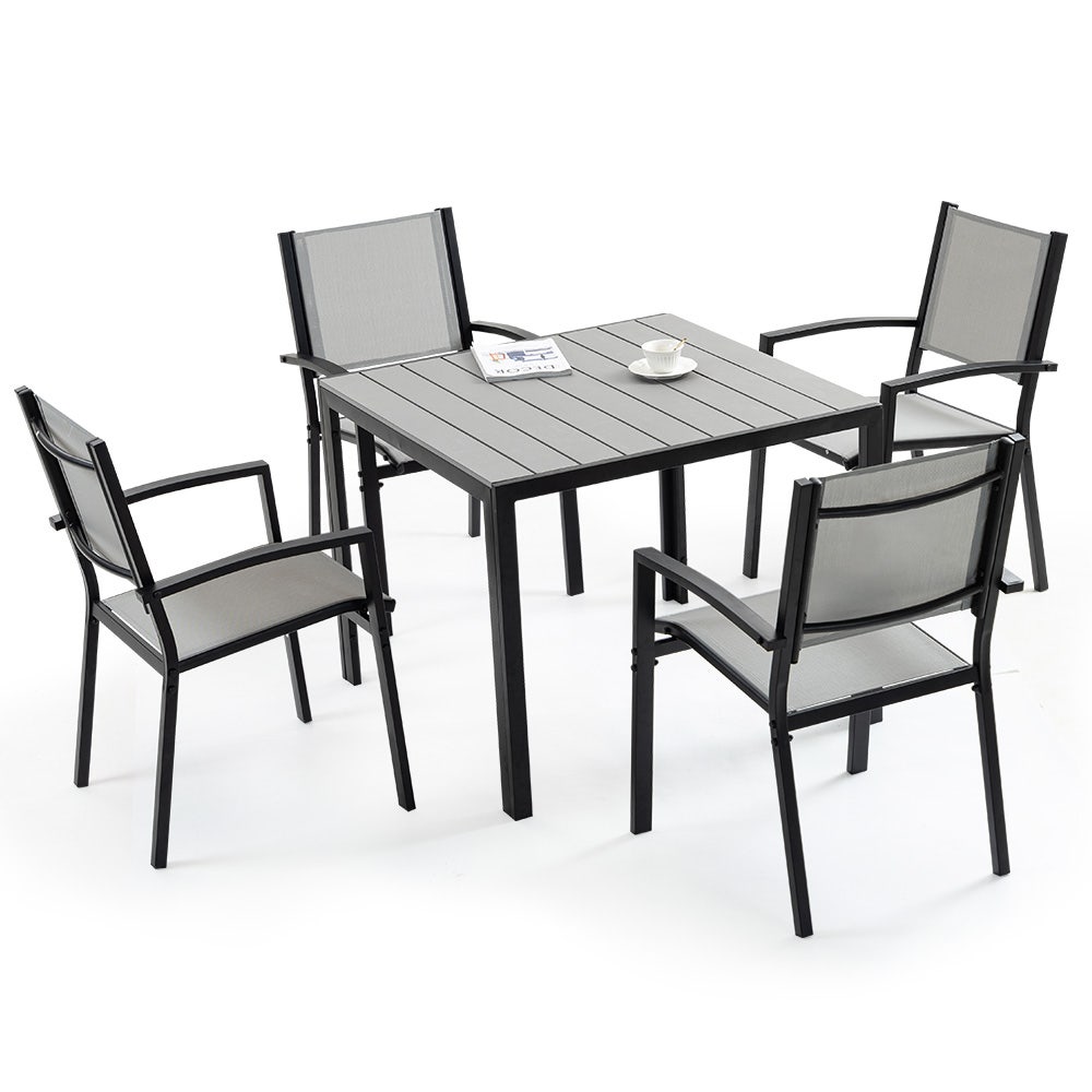 Image of FORTIA 5pc Outdoor Dining Furniture Set